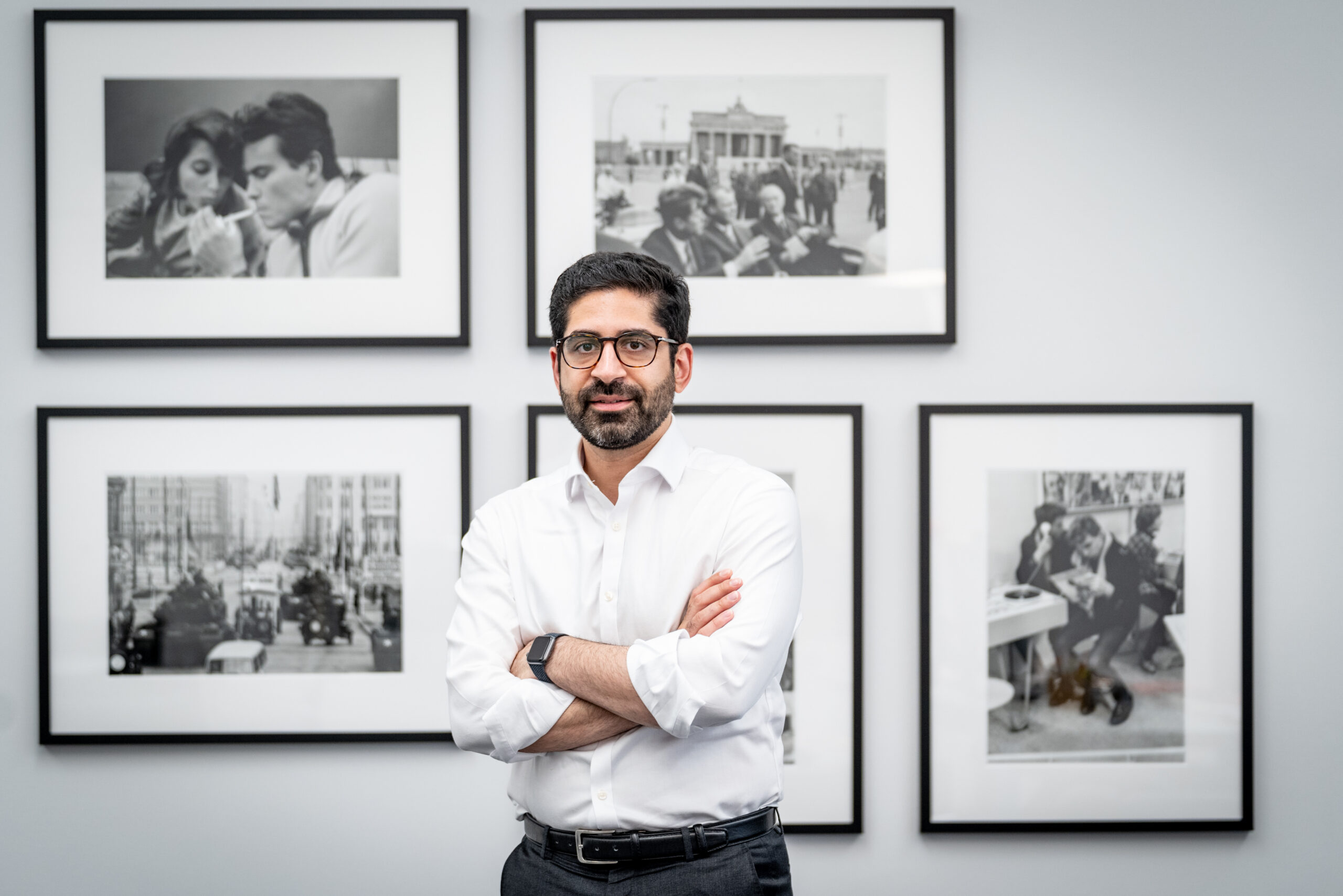 Kaweh Mansoori, © Peter Jülich Hessischer Wirtschaftsminister Kaweh Mansoori